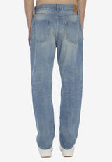 Saint Laurent Mick Faded Jeans Blue 816412-Y35AS-4415
