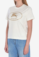 Burberry EKD Stamp T-shirt White 8109817--B7078