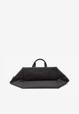 Alexander Wang Punch Raised Logo Tote Bag Black 20224T02T--001