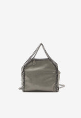 Stella McCartney Micro Falabella Logo Charm Tote Bag Gray 391698-WP0609-1113