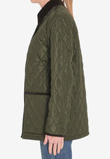 Burberry Quilted Country Jacket Green 8113591--C2491