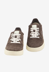 Autry Medalist Suede Low-Top Sneakers Brown AULM-UH-08