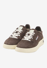 Autry Medalist Suede Low-Top Sneakers Brown AULM-UH-08