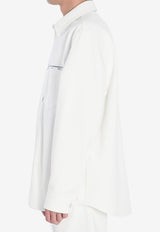 Gucci Signature Logo Embroidered Shirt White 834538-XDC6Q-9061