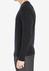 Roberto Collina Essential Crewneck Sweater Black 253M32001--M3209