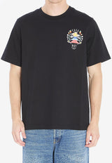 Casablanca Casa Way Mountain T-shirt Black MPF25JTS00109--BLACK