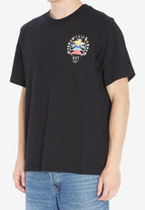 Casablanca Casa Way Mountain T-shirt Black MPF25JTS00109--BLACK