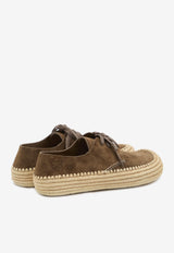 Loewe Rio Suede Sneakers Brown M526284X01--3170