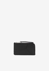 Loewe Puzzle Edge Zip Cardholder Black C510Z40-X28-1100
