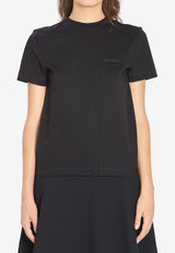Jacquemus Gros Grain Crewneck T-shirt Black TSW00550A-J00029-990