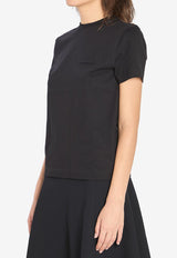 Jacquemus Gros Grain Crewneck T-shirt Black TSW00550A-J00029-990