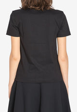 Jacquemus Gros Grain Crewneck T-shirt Black TSW00550A-J00029-990