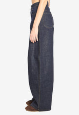 Jacquemus De-Nimes Ovalo Denim Pants Blue PAW00609A-D00036-390