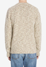 Dolce & Gabbana Knitted Wool Sweater Beige GXXA9T-JAM8G-S8232