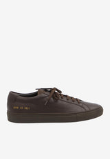 Common Projects Achilles Premium Nappa Leather Sneakers Brown 2506--3621