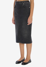 Haikure Kim Authentic Denim Skirt Black HEW08103-DF174-L0902