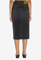 Haikure Kim Authentic Denim Skirt Black HEW08103-DF174-L0902