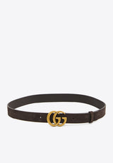 Gucci Double G Leather Belt Brown 414516-CA00X-2042