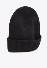 Gucci Web Stripe Wool Beanie Black 834192-4G200-1000