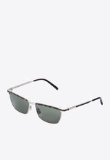 Saint Laurent Joe Aviator Sunglasses Gray 843043-Y9969-8163