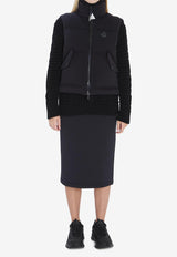 Moncler X EE72 by Edward Enninful Otis Zip-Up Vest Black K24031A00003-M6515-999