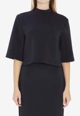 X Edward Enninful Asymmetric Cropped T-shirt