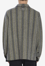 Guest In Residence Stripe Work Shirt Multicolor M32210-JM-BLKCO