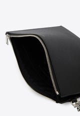 Saint Laurent Grained Leather Tablet Holder Black 683865-BTY0N-1000