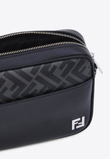 Fendi Squared FF Leather Camera Bag Black 7M0286-AJF0-F0GXN