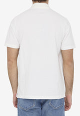 Fendi FF Monogram Polo T-shirt White FAF717-AR5G-F0RQ0