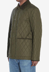 Burberry Haddington Quilted Jacket Green 8110357--C1748