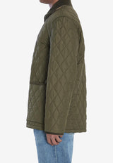 Burberry Haddington Quilted Jacket Green 8110357--C1748