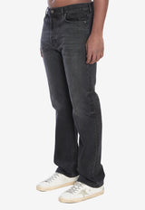 Haikure Blake Anagram Wide Jeans Black HEM03249-DF119-L0894