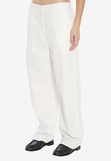 The Row Sharka Cargo Pants White 9050-W3670-WHT