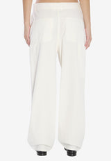 The Row Sharka Cargo Pants White 9050-W3670-WHT