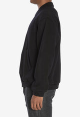 Barena Venezia Gabier Lanoso Zip-Up Jacket Black CSU5225-0458-590