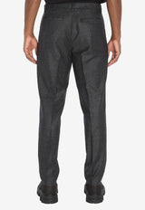 Barena Venezia Masco Bita Straight-Leg Pants Gray PAU5500-2510501-560