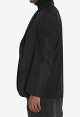 Balenciaga Single-Breasted Tailored Blazer Black 838840-TJT35-1000