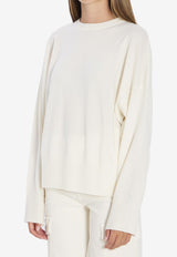 Loulou Studio Anaa Cashmere Sweater Ivory ANAA--IVORY