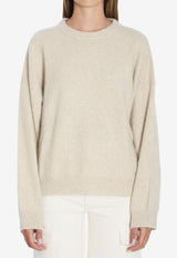 Loulou Studio Tristan Wool Sweater Beige TRISTAN--STONE