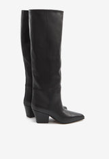 Paris Texas Jane 60 Nappa Leather Knee-High Boots Black PX1119-XVT01-BLACK