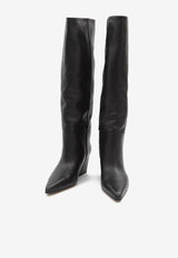 Paris Texas Jane 60 Nappa Leather Knee-High Boots Black PX1119-XVT01-BLACK