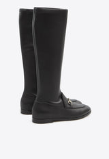 Gucci Jordaan Knee-High Boots Black 827860-AADP3-1000