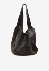 Chloé Large Balloon Shoulder Bag Brown CH25WS642Q51--24X