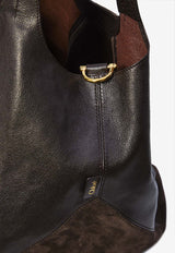 Chloé Large Balloon Shoulder Bag Brown CH25WS642Q51--24X