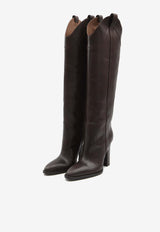 Paris Texas Lavinia 100 Knee-High Western Boots Brown PX1810-XLTVT-EBANO