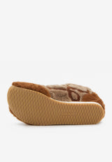 Loewe Ballet Runner 2.0 Shearling Sneakers Brown L814282X73--8892