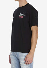 Amiri Neon Lights Logo T-shirt Black AMJYTE1244--BLACK