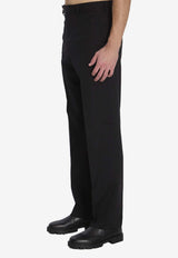 Fendi Classic Wool Pants Black FB1089-AU60-F0QA1