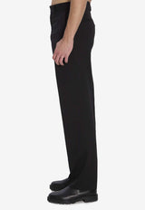 Fendi Classic Wool Pants Black FB1089-AU60-F0QA1